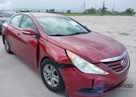 2014 Hyundai Sonata Gls z USA, uszkodzony, nr VIN 5NPEB4AC7EH868488